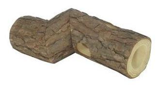 Tube Naturel en Forme de Tronc Tube Naturel en Forme de Tronc