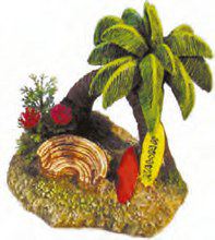 Décor. Ile Tropicale 15.5X12.5X16.5 Cm Décor. Ile Tropicale 15.5X12.5X16.5 Cm