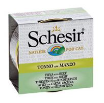 Chat - Thon et boeuf avec bouillon Chat - Thon et boeuf avec bouillon