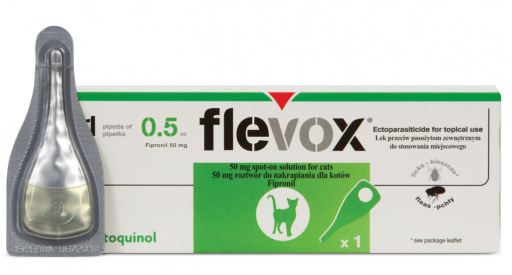 Flevox 50 mg Pipette pour Chats