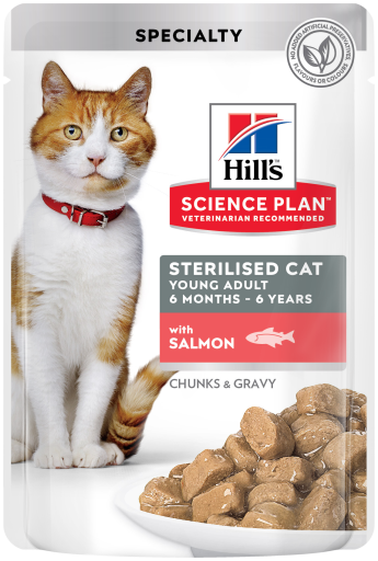 Hsp Sterilised Cat Saumon