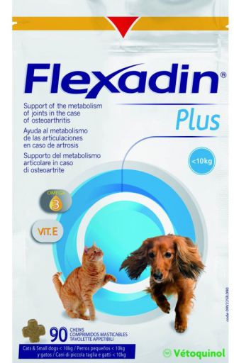 Flexadin Plus Mini - Chien et Chat de 1 &agrave; 10 kg - osthearthrose