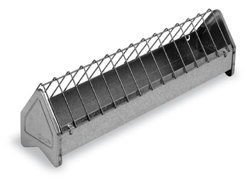 Mangeoire Poussains Métallique. Grille Étroite Mangeoire Poussains Métallique. Grille Étroite
