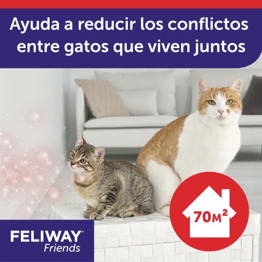 Feliway Friends Diffuseur et Recharge - Education et comportement