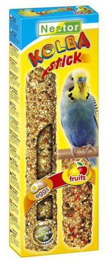 Bag. Perruches 2 Saveurs Oeuf Fruits 85G Bag. Perruches 2 Saveurs Oeuf Fruits 85G