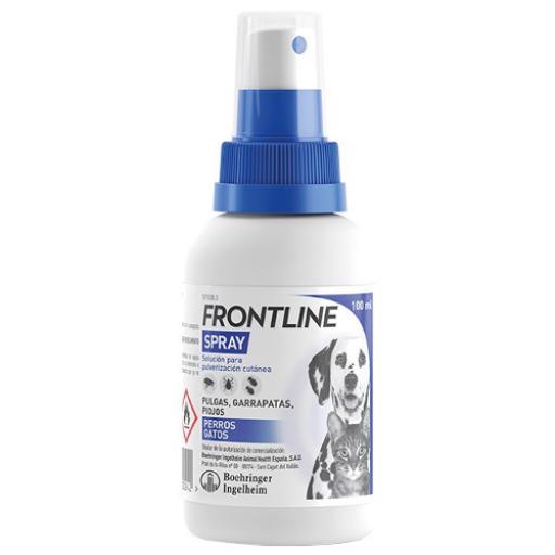 Spray antiparasitaire pour chiens et chats